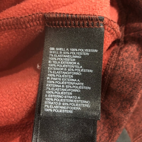 The North Face brick red pullover - Picture 4 of 4